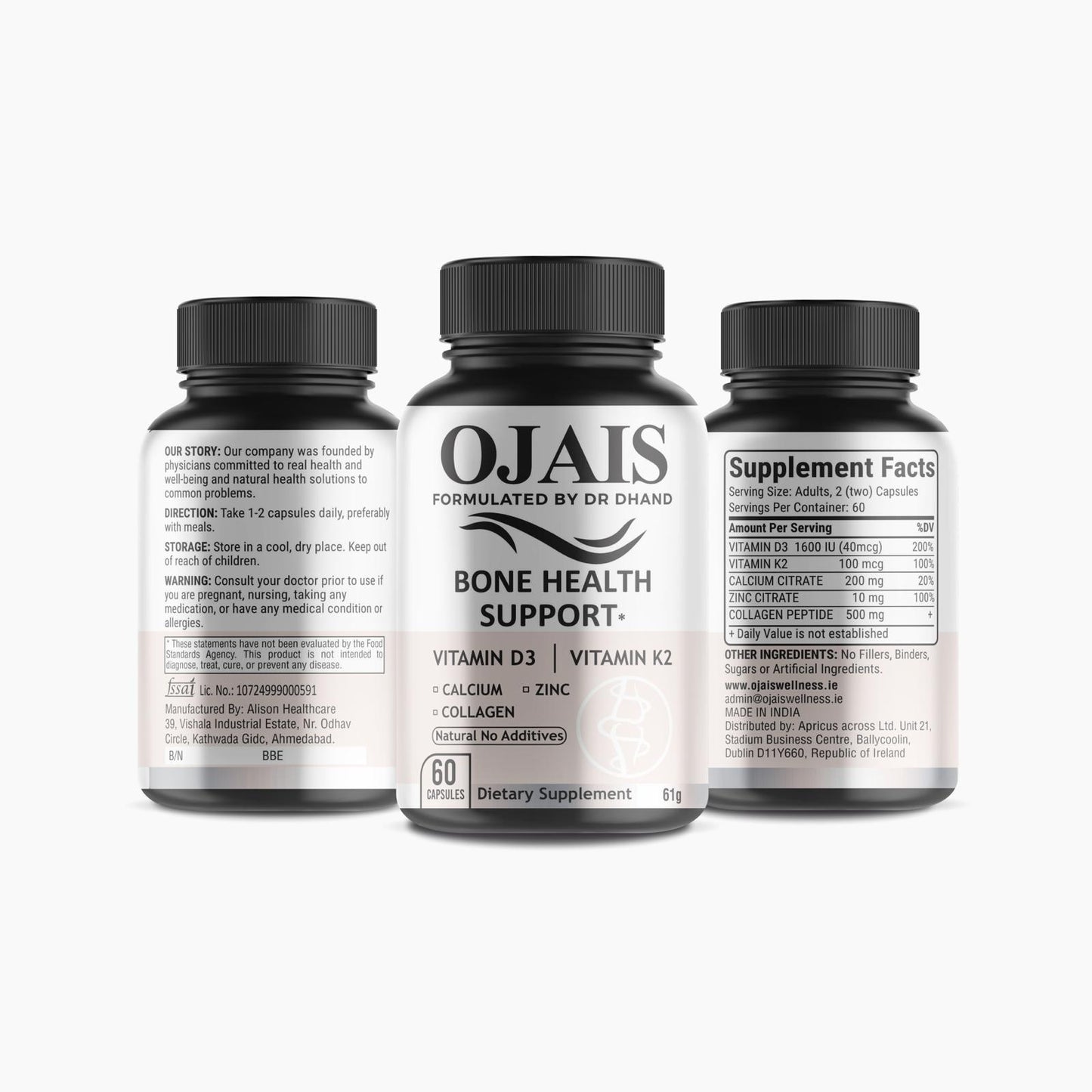 Ojais Bone Health Support