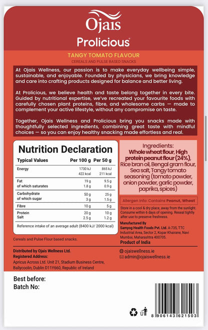 PROTEIN SAVOURY THINS - MIXED FLAVORS -6 packets ( 2 x Garlic & Herb, 2 x Tangy Tomato, 1 x Cumin seed, 1 x Fenugreek )