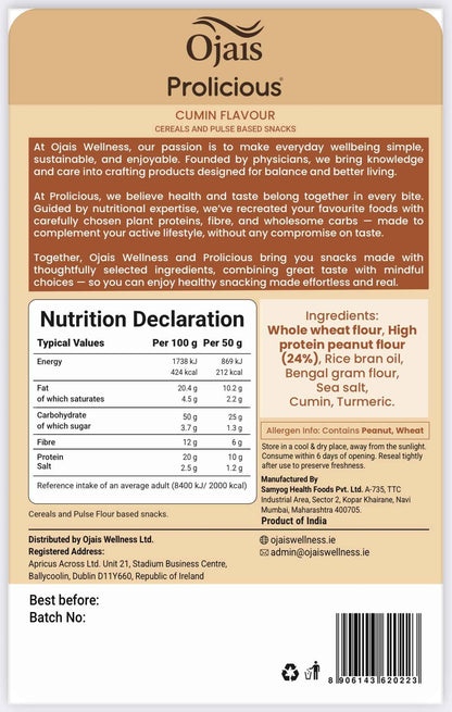PROTEIN SAVOURY THINS - MIXED FLAVORS -6 packets ( 2 x Garlic & Herb, 2 x Tangy Tomato, 1 x Cumin seed, 1 x Fenugreek )