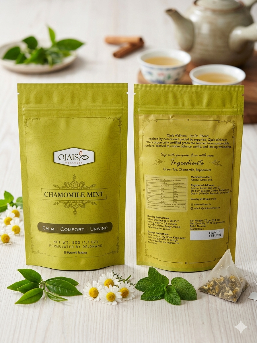 Chamomile Mint Green Teabags