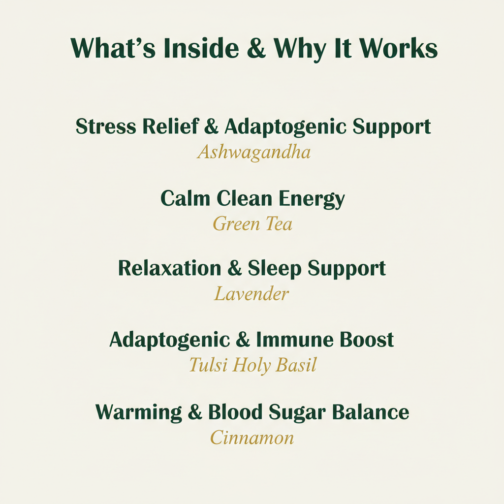 Ashwa Tea - Benefits