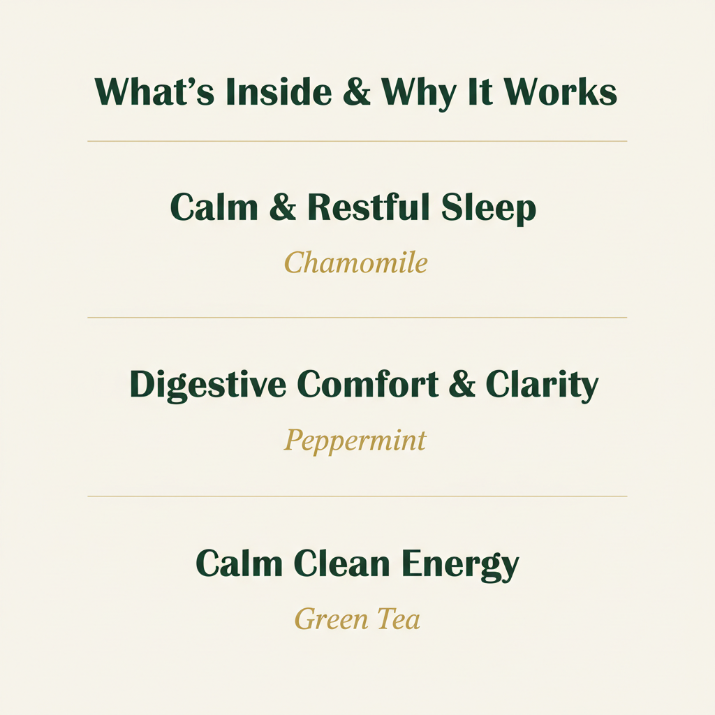 Chamomile Mint - Benefits